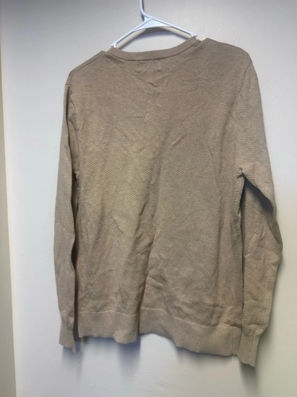 Goodfellow & Co Men’s Beige Crewneck Sweater